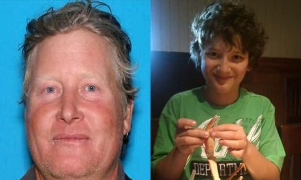 Jeffrey Ford Hanson, who is wanted by the FBI for allegedly kidnapping his son, Billy Hanson. Both have been found in Niue.