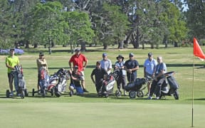 Gisborne Park Golf Club members are opposed to the idea of chopping their course in half.