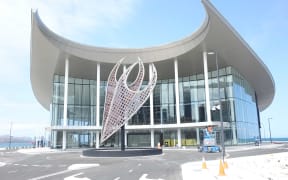 The newly built APEC Haus in Papua New Guinea's capital Port Moresby which is to host the 2018 APEC Leaders Summit in mid-November.