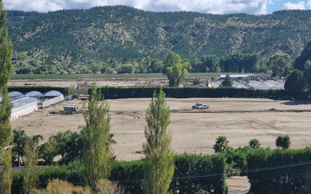 Flood damage in the Esk Valley in central Hawke’s Bay.