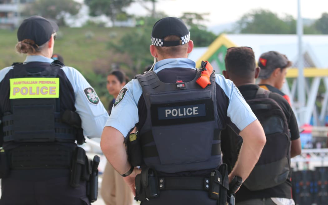 In preparation for the Games’ opening, a noticeably large presence of overseas military and police personnel has assembled in Honiara. The Australian Federal Police have sent 100 officers, to boost security for the Pacific Games.