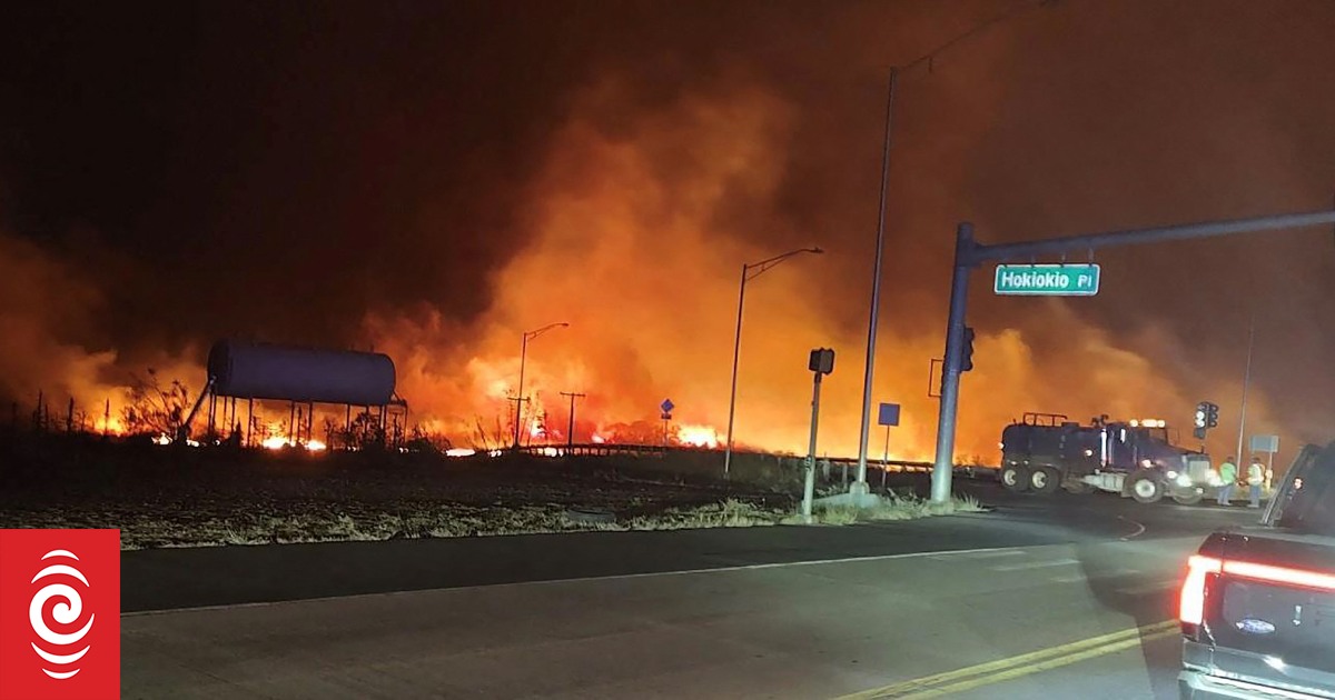 Maui fires scorch Hawaii resort areas, killing at least six - Vimarsana News