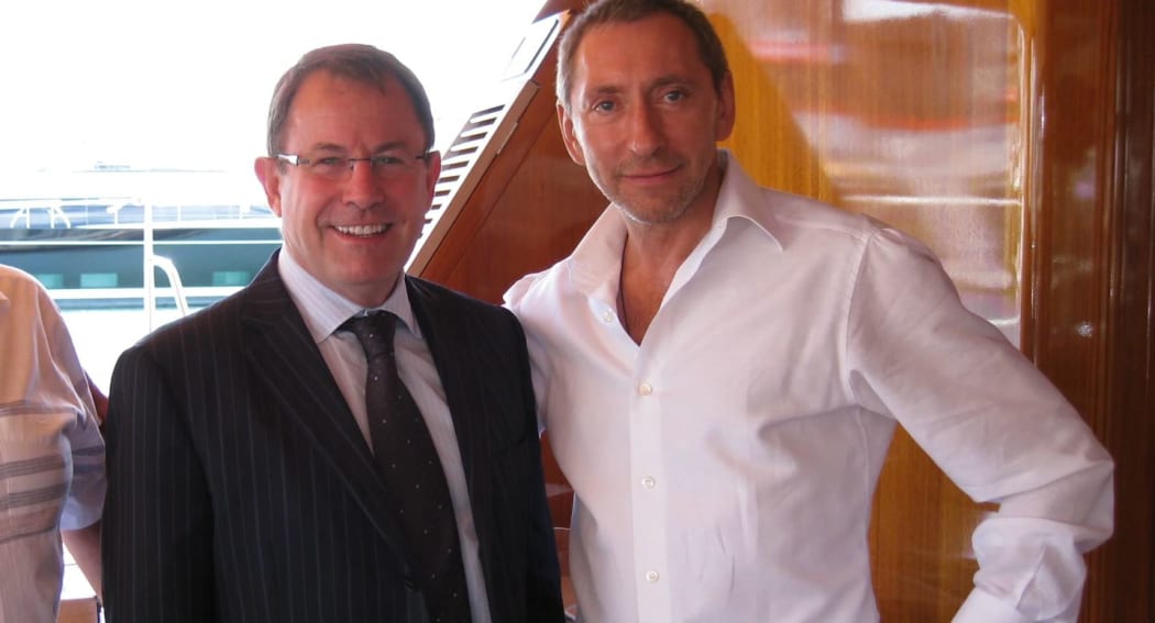 Mikhail Khimich hosts former Auckland Mayor John Banks on Thalia.