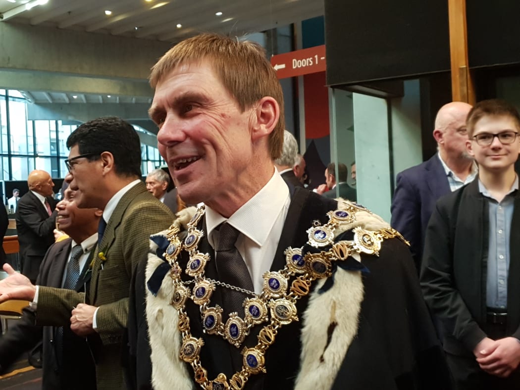 Andy Foster is confident the mayoral chains won't be handed back to Justin Lester.