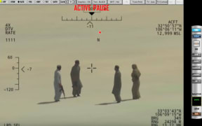 A screenshot from a Cubic Corporation video promoting its weapons training systems.