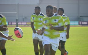 Fijian Latui players in training.