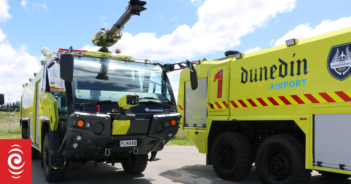 New fire trucks to replace ageing vehicles at South Island airports