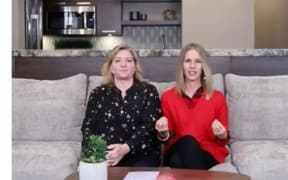 Ruby Franke (right) and Jodi Nan Hildebrandt (left) appeared in YouTube videos together
