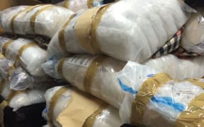 Northland Police have made a record seizure of methamphetamine -  with an estimated street value of $438 million on the street.