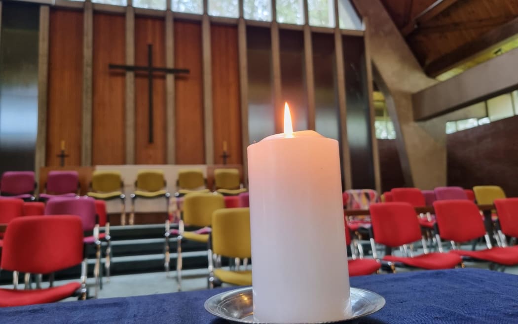 Vigil for Whangārei BHS student who died in Abbey Caves - at Whangārei Anglican Church.