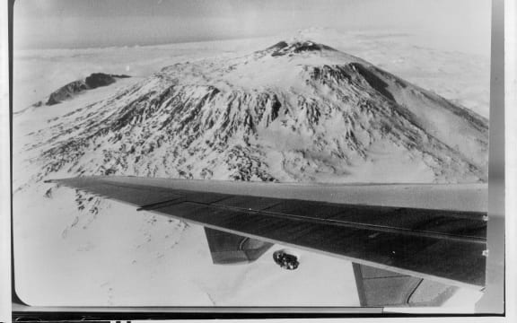 Mt Erebus. Aviation: Accidents NZ, Antarctic 79. April 30, 1979. (Photo by Fairfax Media NZ)