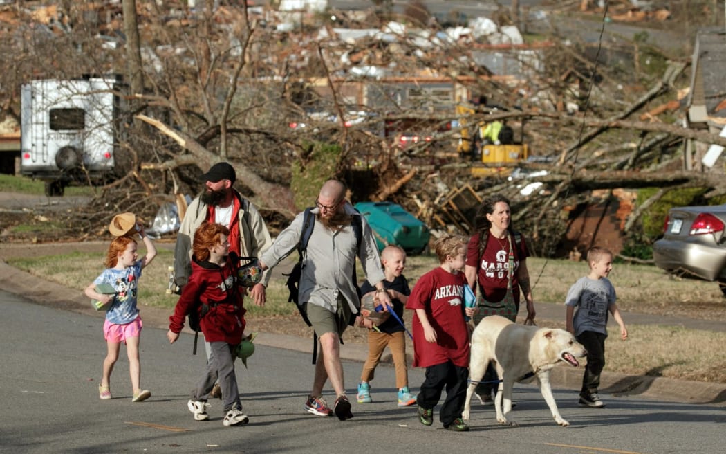 Aid released to tornadohit Arkansas, as death rolls rises to 29 RNZ News