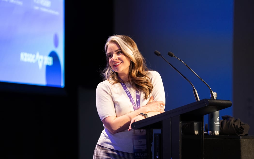 NZ Game Developers Association chairperson Chelsea Rapp