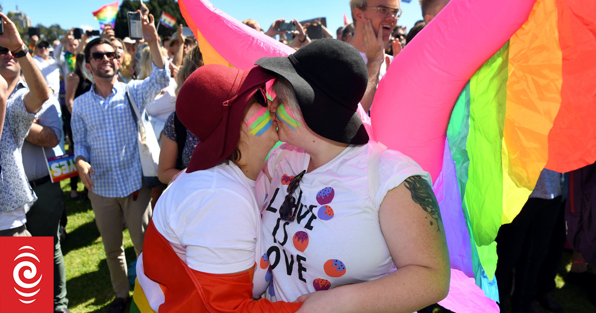 Australians Back Legalising Same Sex Marriage Rnz News 3447