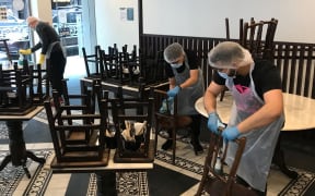 The Little Penang restaurant on The Terrace, Wellington, undergoes a deep clean after it was visited by a person who later tested positive for Covid-19.