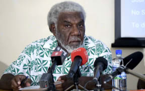 Former Vanuatu Prime Minister Joe Natuman