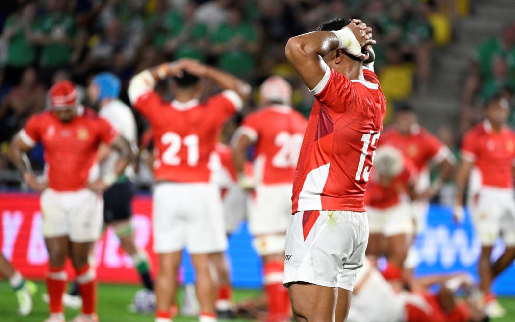 Tonga get reality check in Ireland drubbing | RNZ News