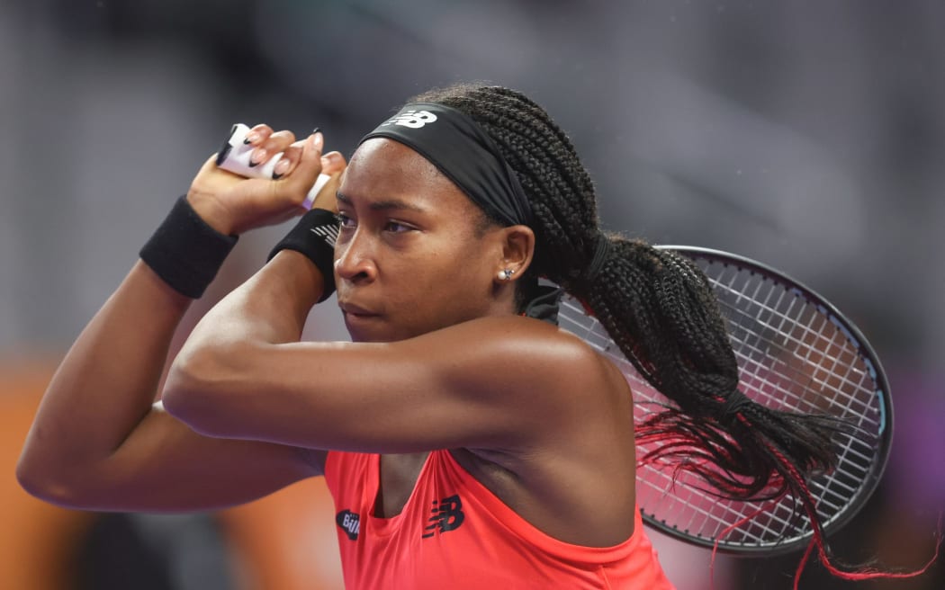 US tennis player Coco Gauff
