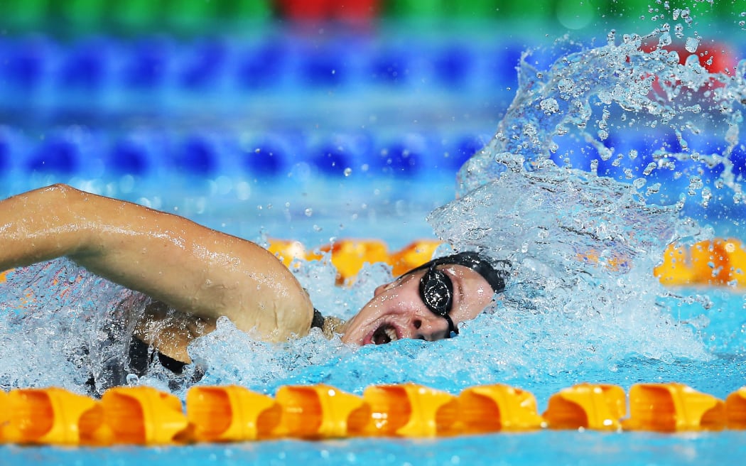Lauren Boyle at the Australian swimming championships