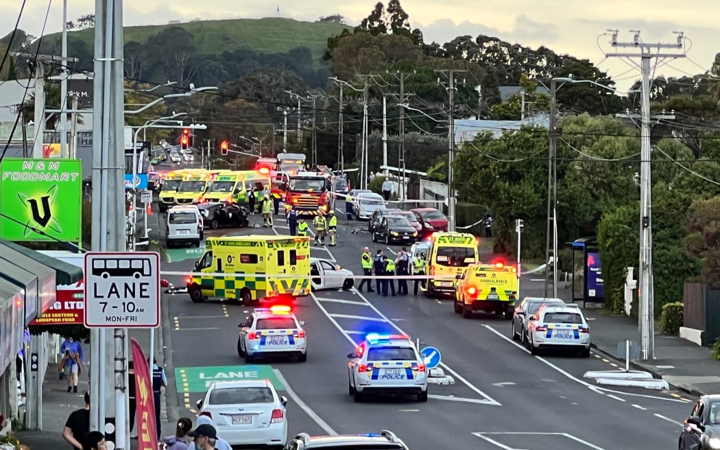 One seriously injured after major collision on Auckland road RNZ News