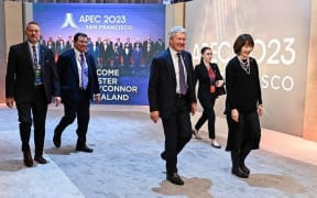 New Zealand representative Damien O'Connor at the APEC summit