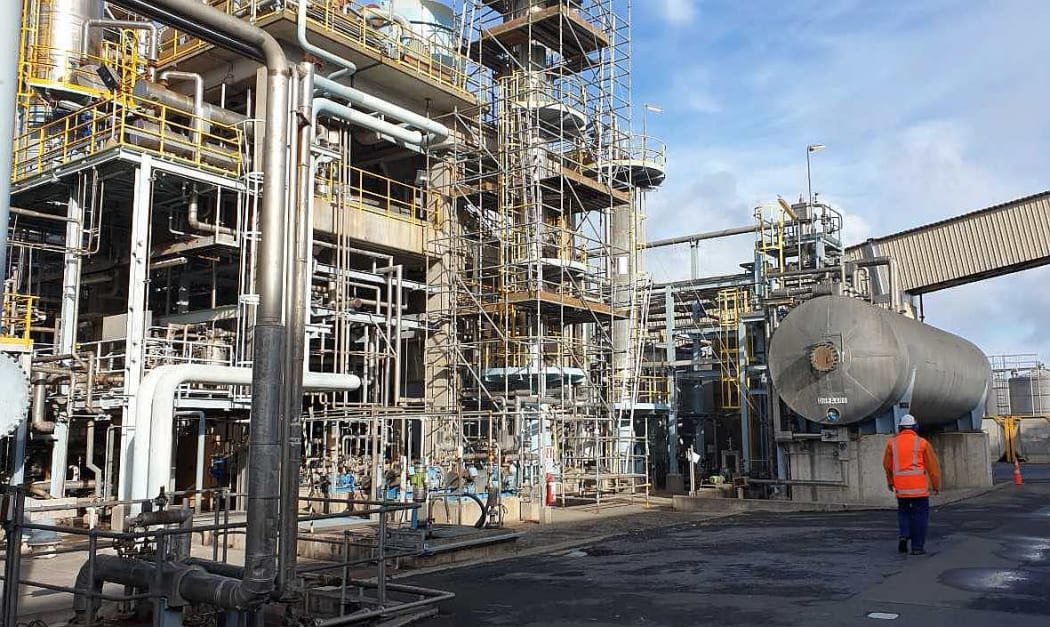 Kapuni gas plant in South Taranki