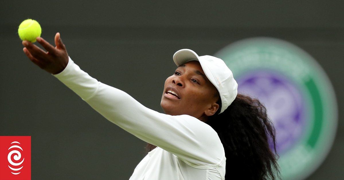 Venus Williams unable to celebrate 25 years at Wimbledon