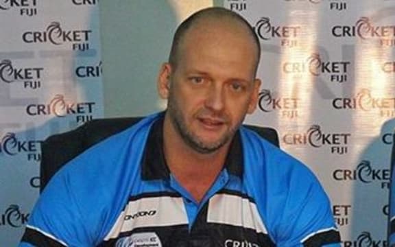 Fiji cricket coach Shane Jurgensen.