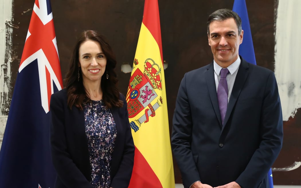 El presidente del Gobierno se reunió con el presidente español en Madrid