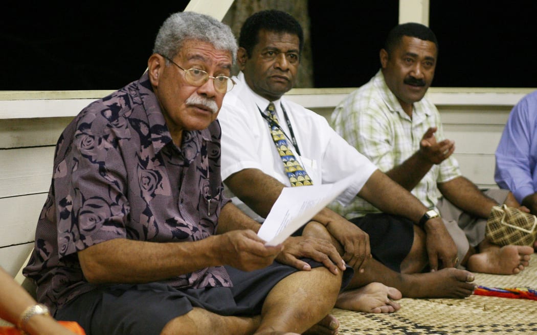 Former Fiji Prime Minister Laisenia Qarase.