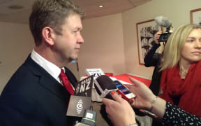 Labour leader David Cunliffe at Monday's policy launch.