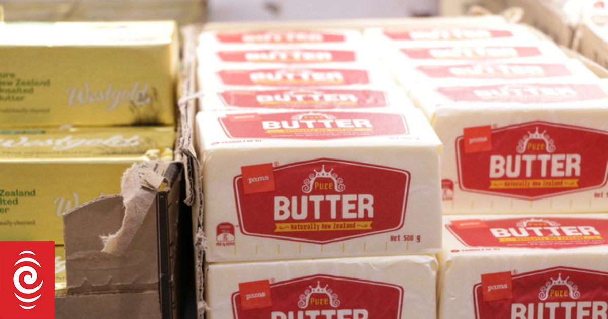 Butter price hits record high RNZ