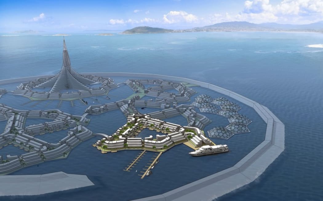 The Seasteading Institute wants to build a floating city in the Pacific.