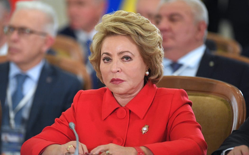 Speaker of the Federation Council of Russia Valentina Matviyenko at an expanded meeting of the CIS Council of Heads of State in Sochi on 11 October, 2017.