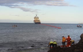 Coral Sea Cable laying starts in Port Moresby Papua New Guinea. The 4,700km cable will connect Solomon Islands and Papua New Guinea to Sydney, Australia.