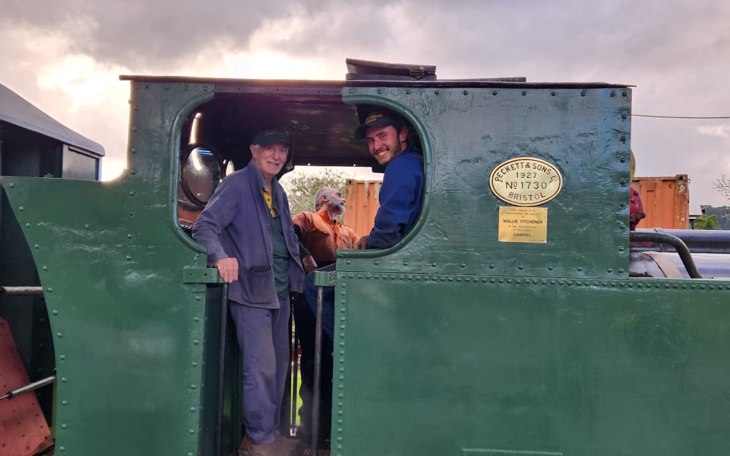 Bay of Islands Vintage Railway Trust engineer Mike 