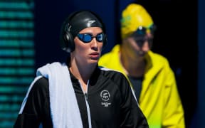 Commonwealth Games - Swimming - Optus Aquatics Centre, Gold Coast, Australia - Sophie Pascoe of New Zealand competes in the Women's SB9 100m Breaststroke heats. 9 April 2018. Picture by Alex Whitehead / www.photosport.nz