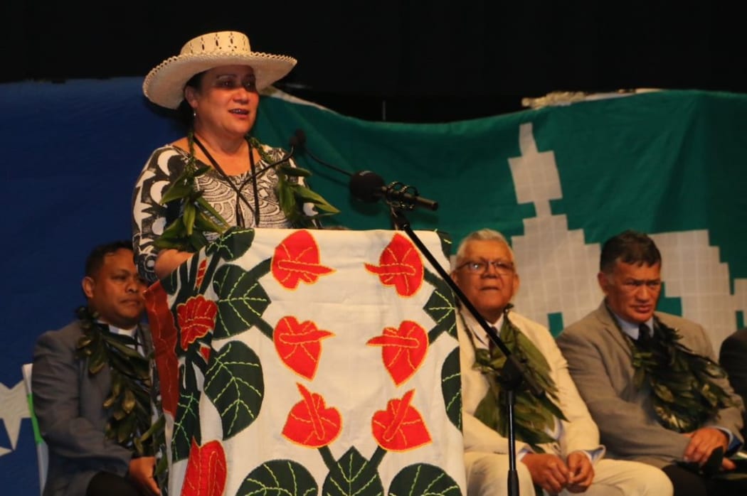 Cook Islands High Commissioner to New Zealand Elizabeth Wright-Koteka.