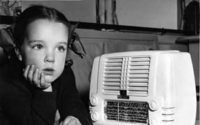 Girl with Radio