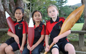 Students at Kura o Waikare near Kawakawa.