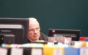 Michael O'Brien at the High Court in Wellington 27 February