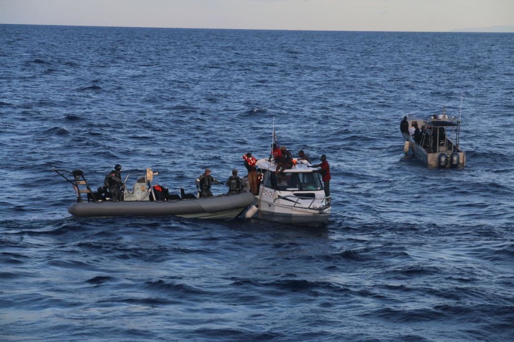 Solomons police officers rescued after three days lost at sea | RNZ News