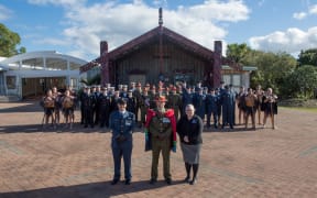 The NZDF Coningent travelling to Belgium to participate in the Beligian National Day Parade in Brussels.