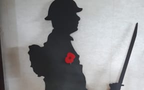 Soldier silhouette.