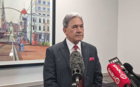Winston Peters from the New Zealand First Party Leader's Address at The Rydges on Latimer at Christchurch.