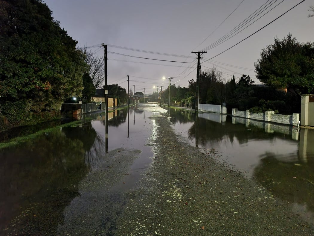 Continuing downpours cause widespread disruption across Canterbury