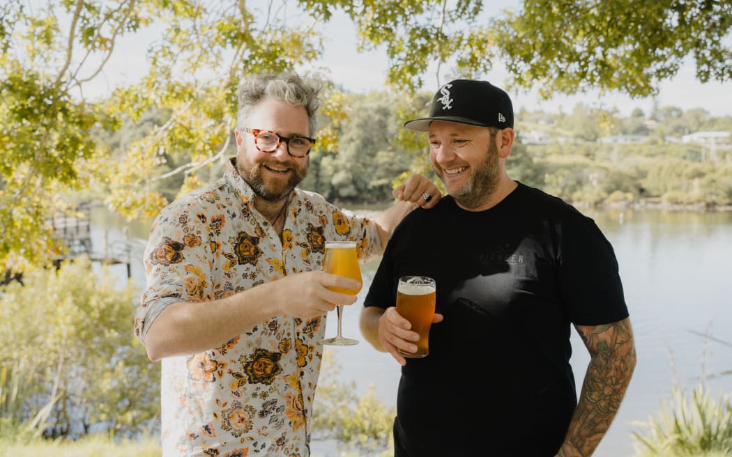 Turner Centre general manager Gerry Paul, left, and Pioneer Tavern publican Tyler Bamber are organising Northland's first craft beer festival.