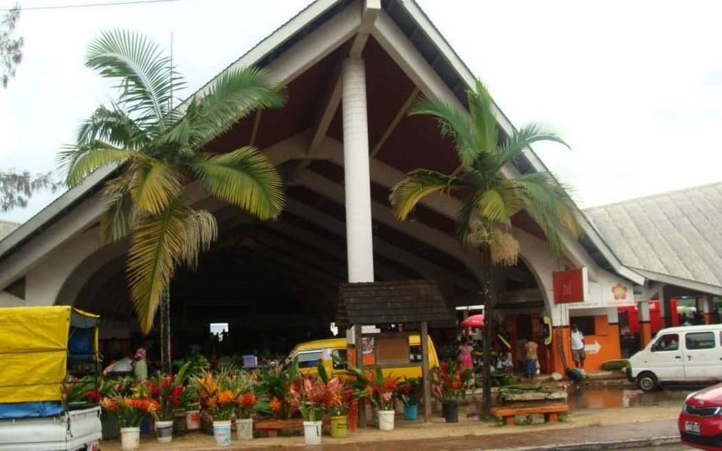 Vanuatu food market