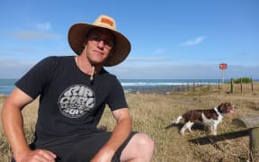 National Surfing Championship event director Chris Wilkes