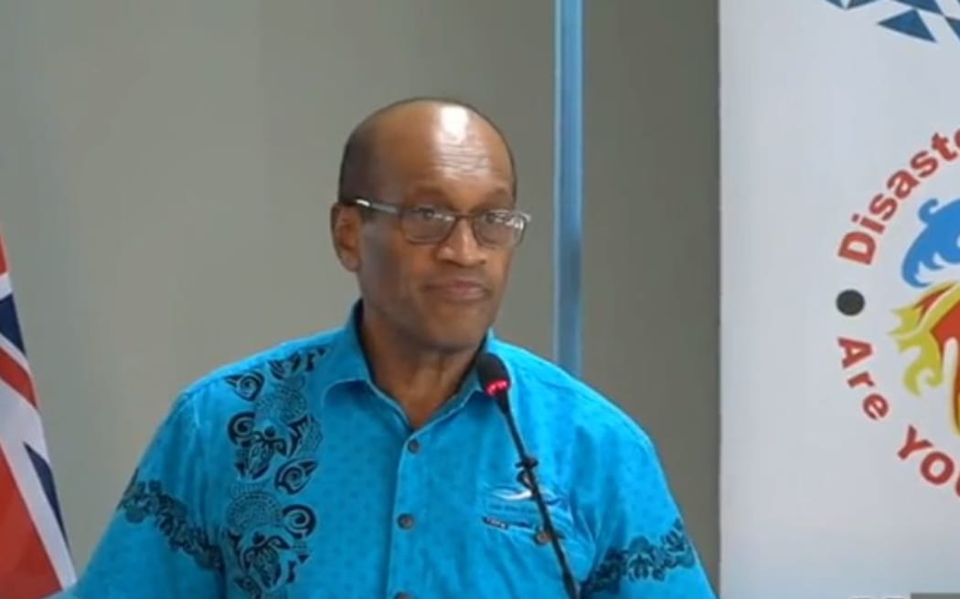 Disaster Management Minister, Jone Usamate